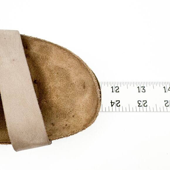 Noat Kayla Gray Suede Nubuck Leather Strappy Wedge Sandal 13 Comfort Lightweight - Picture 7 of 16